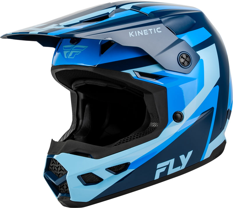 FLY HELMT KINETIC SYNC, NVY, S