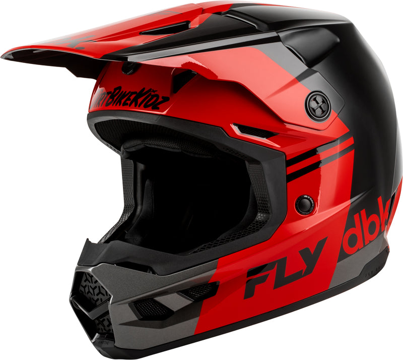 FLY HELMT KINETIC DBK '27, RED, M