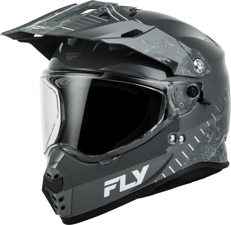 FLY HELMT TREKKER '27, GRY, L