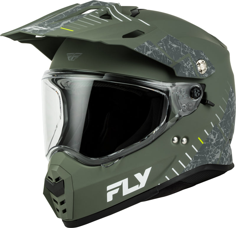 FLY HELMT TREKKER '27, GRN, S