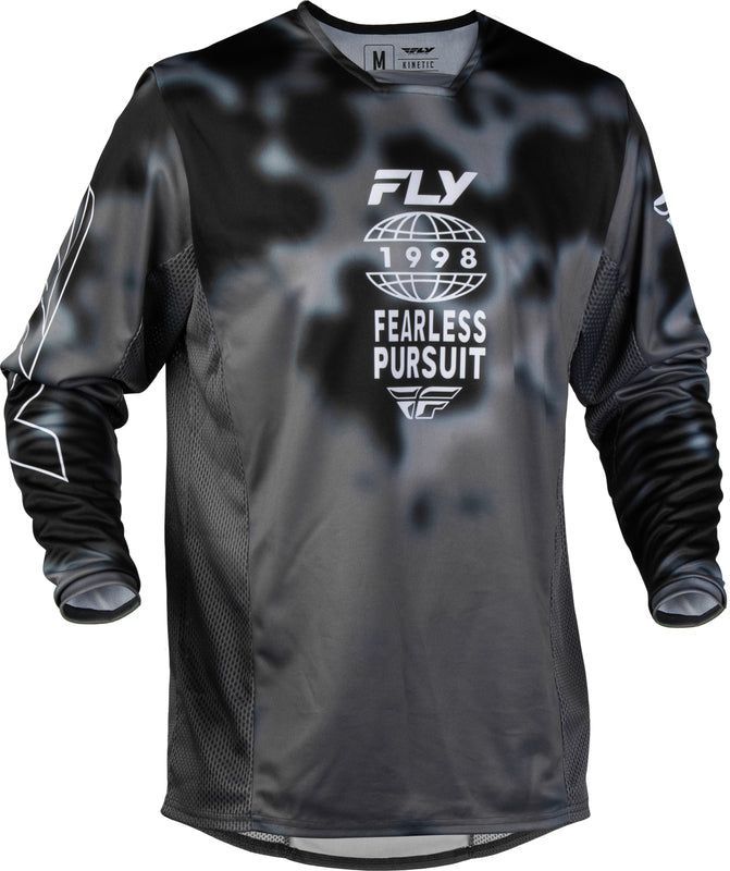 FLY JERSEY KINETIC BLUR '27, GRY, 2XL