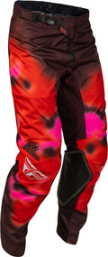 FLY PANTS KINETIC BLUR '27, RED, 28