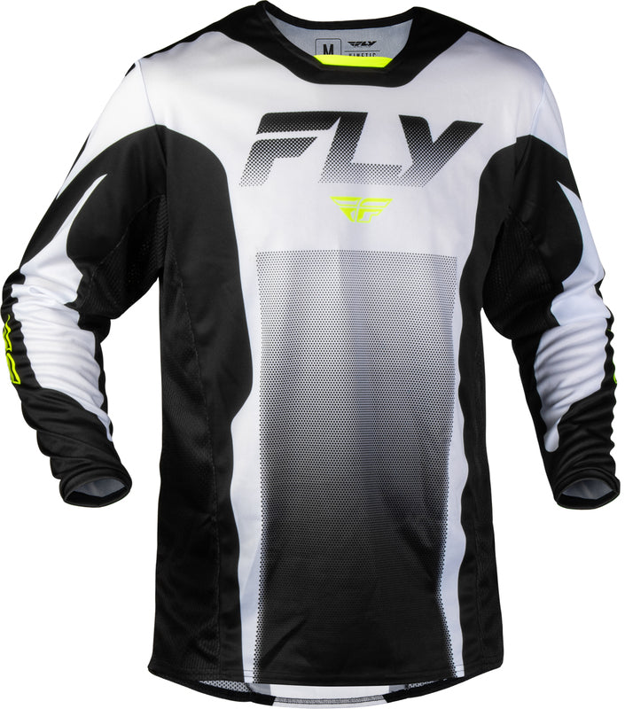 FLY JERSEY KINETIC FADE '27, WHT, XL