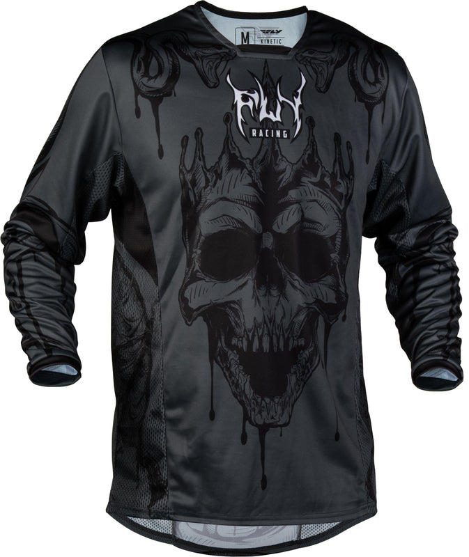 FLY JERSEY KINETIC DARK '27, GRY, M