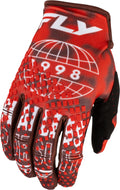 FLY GLOVE KINETIC BLUR '27, RED, 2XL