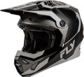 FLY HELMT YTH FORMULA CP CHRGE, GRY, YL