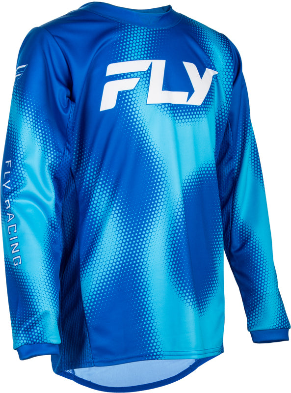 FLY JERSEY YTH KINETIC TORCH, LBU, YS