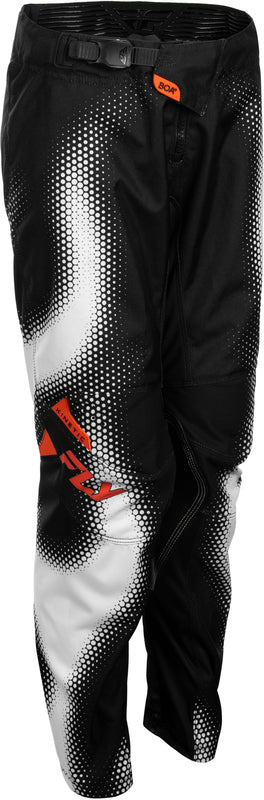 FLY PANTS YTH KINETIC TORCH, BLK, 24
