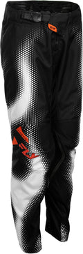 FLY PANTS YTH KINETIC TORCH, BLK, 26