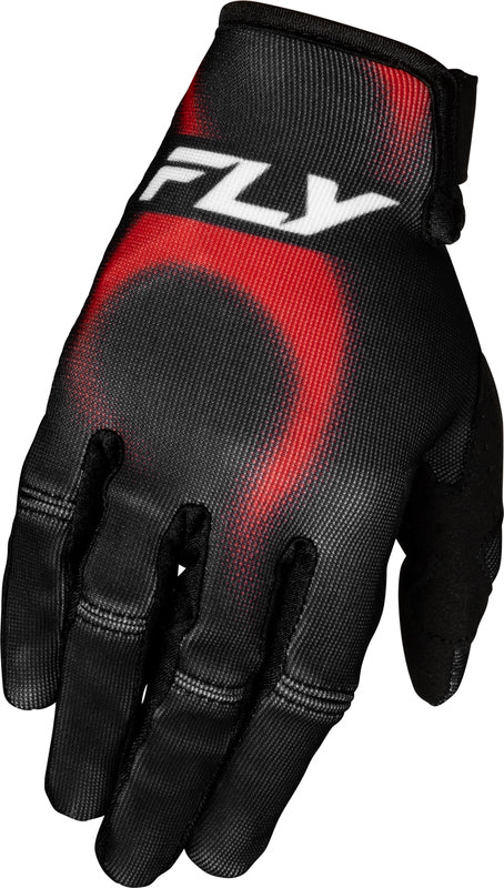 FLY GLOVE YTH KINETIC TORCH, RED, YM