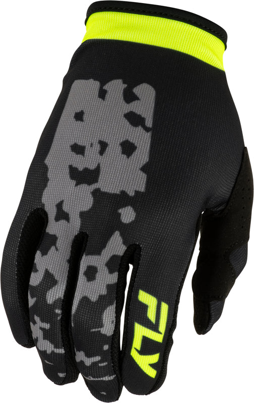 FLY GLOVE YTH LITE FLAKE, GRY, YS