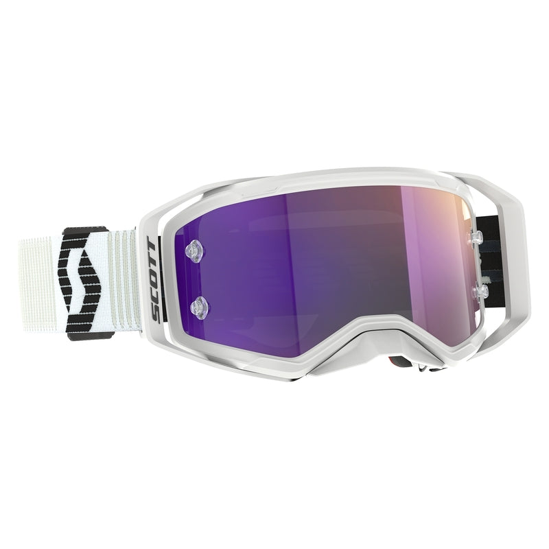 SCOTT GOGGL PROSPCT 2.0 CHROME, WHT/BLK