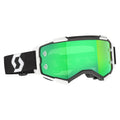 SCOTT GOGGL FURY CHROME, BLK/WHT