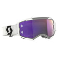 SCOTT GOGGL FURY CHROME, WHT/BLK