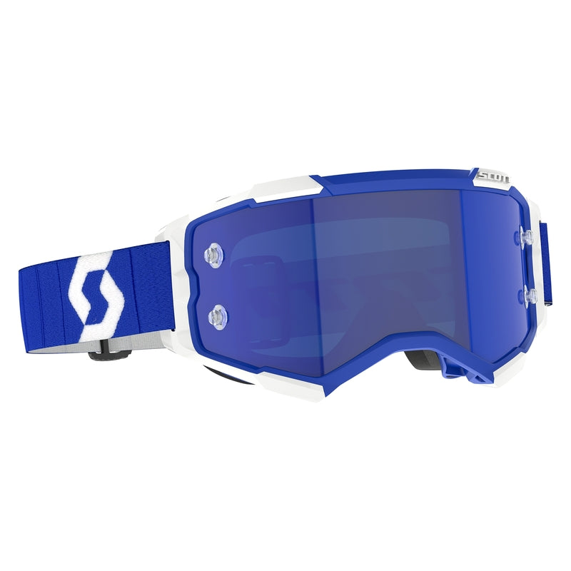 SCOTT GOGGL FURY CHROME, BLU/BLU