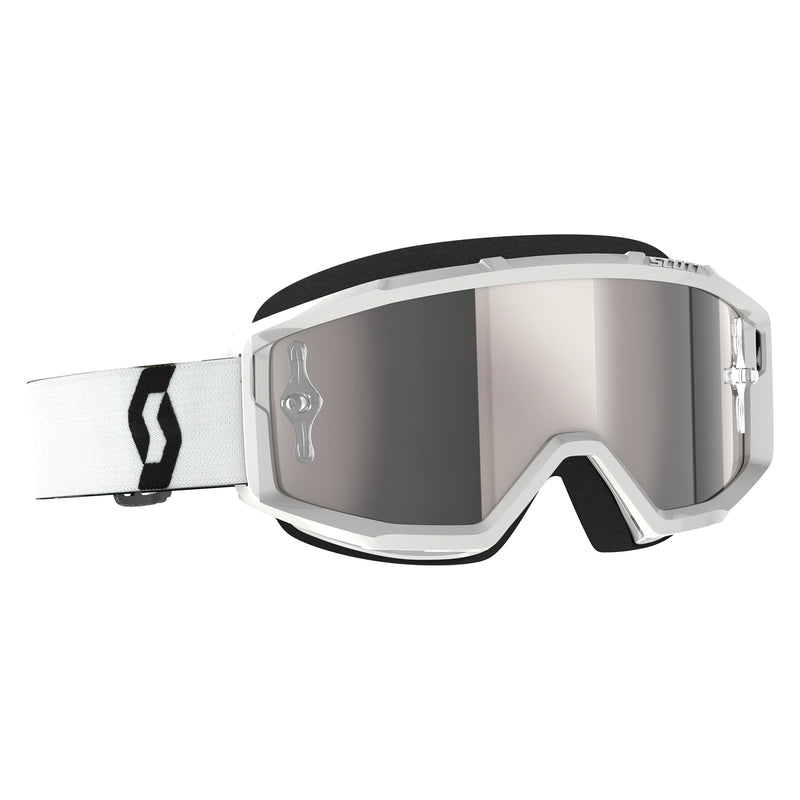 SCOTT GOGGL PRIMAL CHROME, WHT/SIL