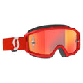 SCOTT GOGGL PRIMAL CHROME, RED/WHT