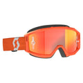SCOTT GOGGL PRIMAL CHROME, ORG/WHT