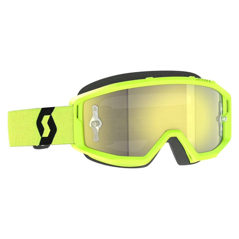 SCOTT GOGGL PRIMAL CHROME, YEL/BLK