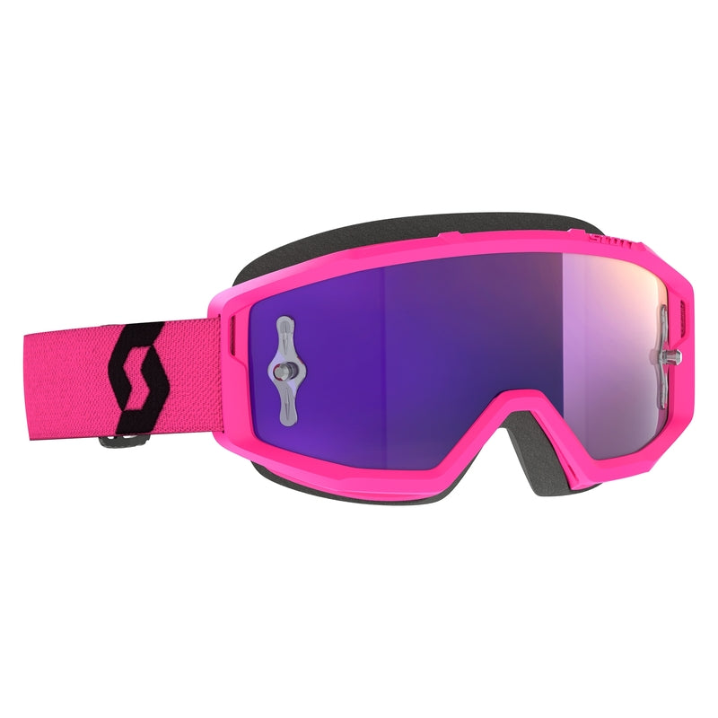 SCOTT GOGGL PRIMAL CHROME, PNK/BLK