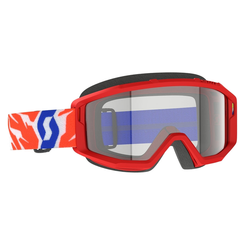 SCOTT GOGGL PRIMAL YTH, RED/CLR