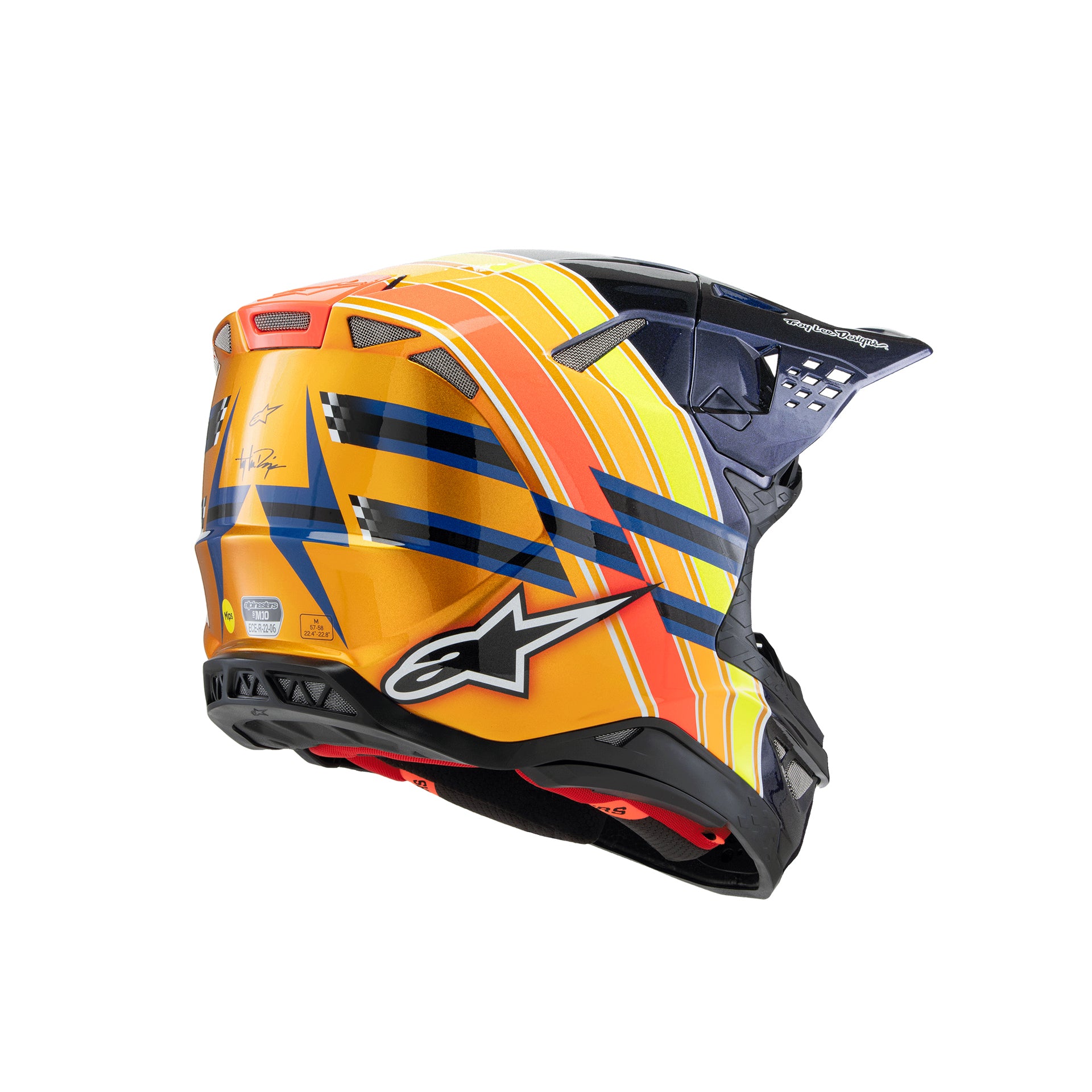 ALPINESTARS CAPACETE S-M10 TLD EDITION 25 (ECE22.06)