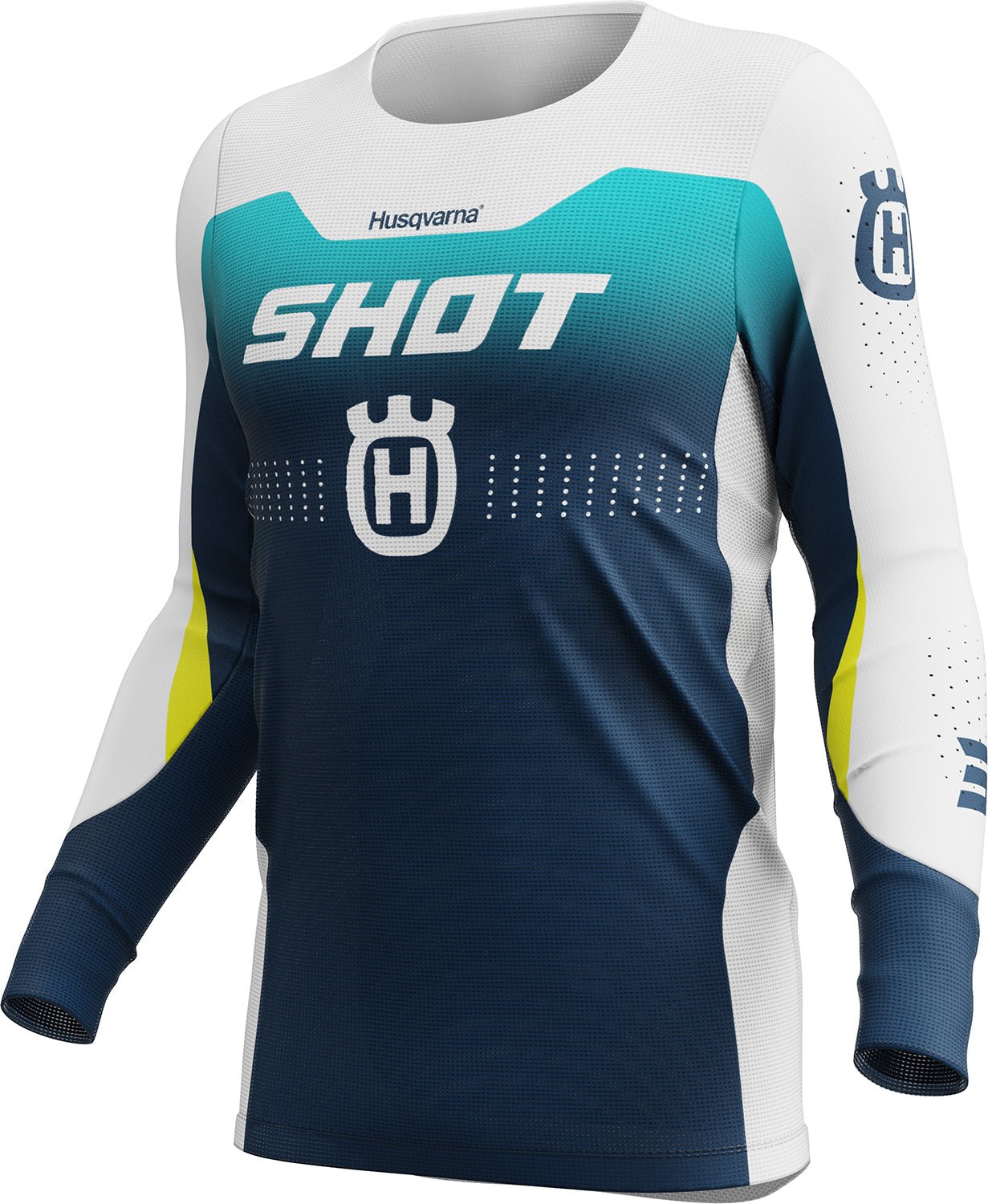 Camisola AEROLITE HUSQVARNA Azul SHOT