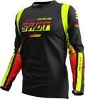 Camisola DEVO BLOCK Amarela Neon SHOT