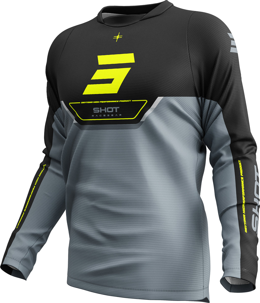 Camisola DEVO DAYTONA Amarela Neon SHOT