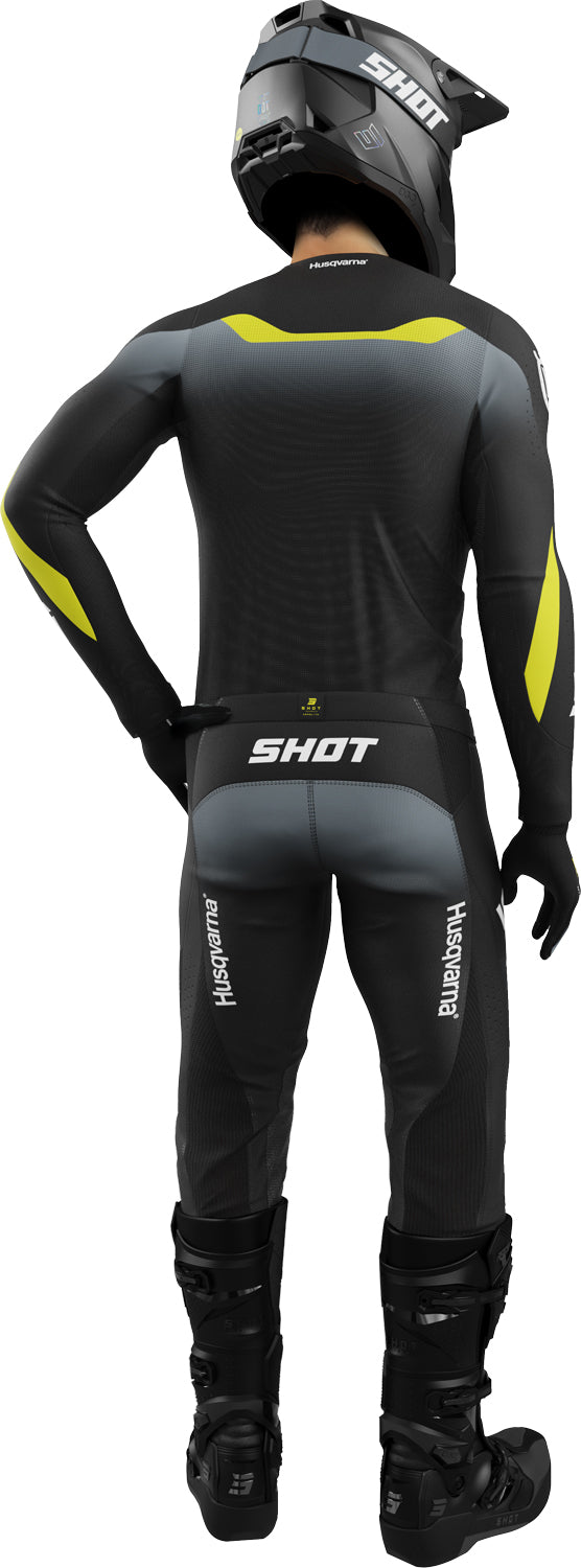 Equipamento AEROLITE HUSQVARNA Preto / Cinza SHOT