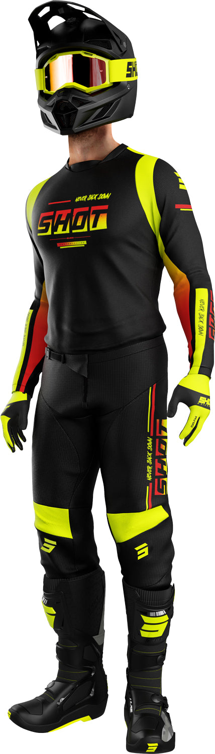 Equipamento DEVO BLOCK Amarelo Neon SHOT