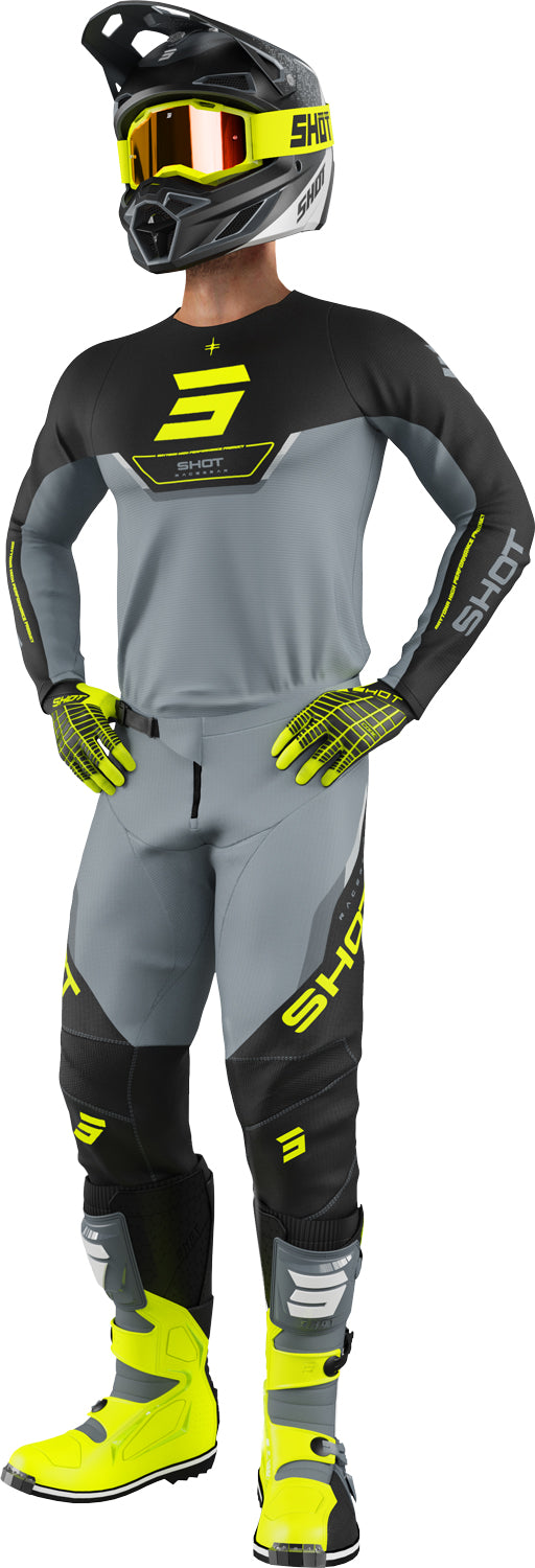Camisola DEVO DAYTONA Amarela Neon SHOT