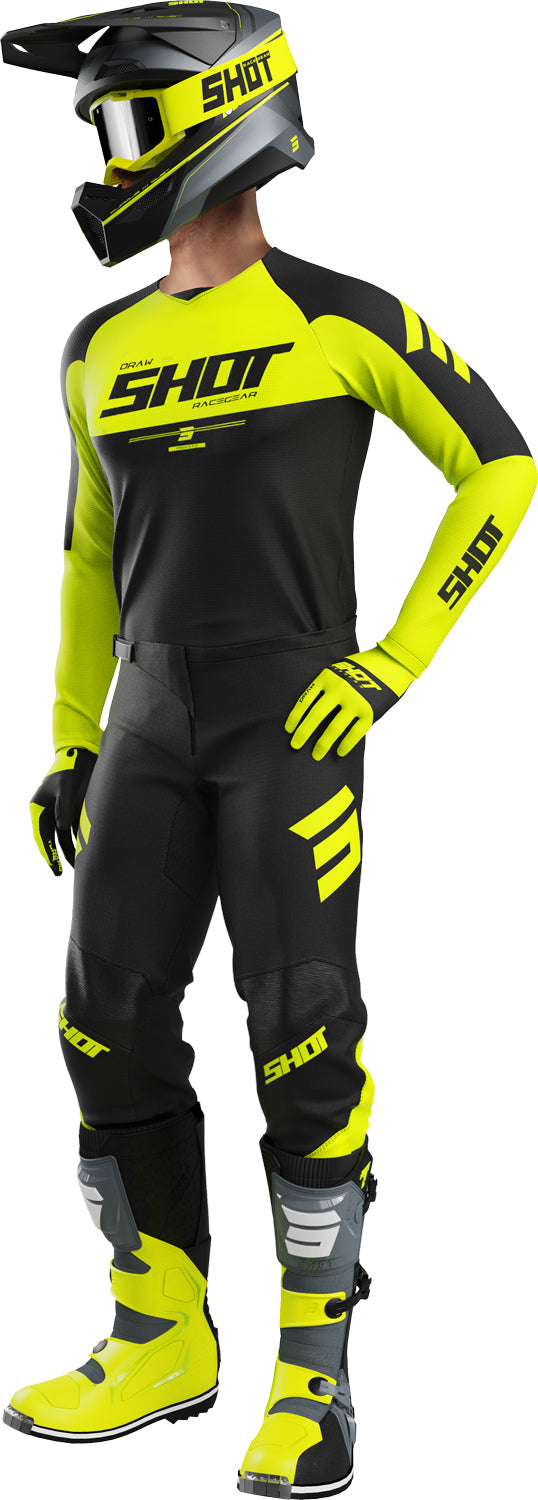Equipamento DRAW PRIVATE Amarelo Neon SHOT