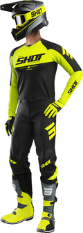 Equipamento DRAW PRIVATE Amarelo Neon SHOT