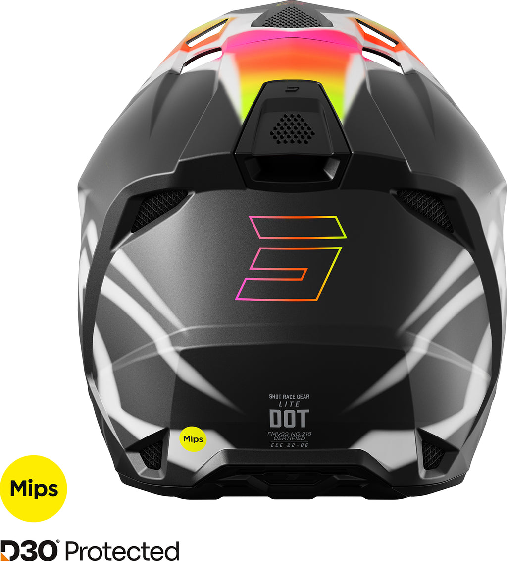 Capacete LITE DEVIL Preto Mate SHOT