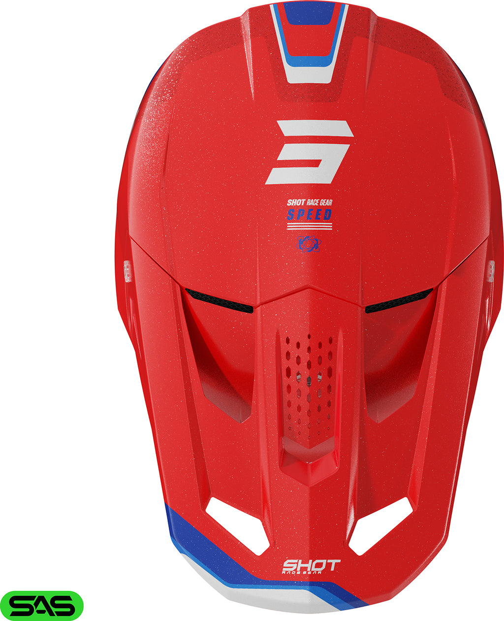 Capacete SPEED ATOMIC Vermelho Pérola SHOT