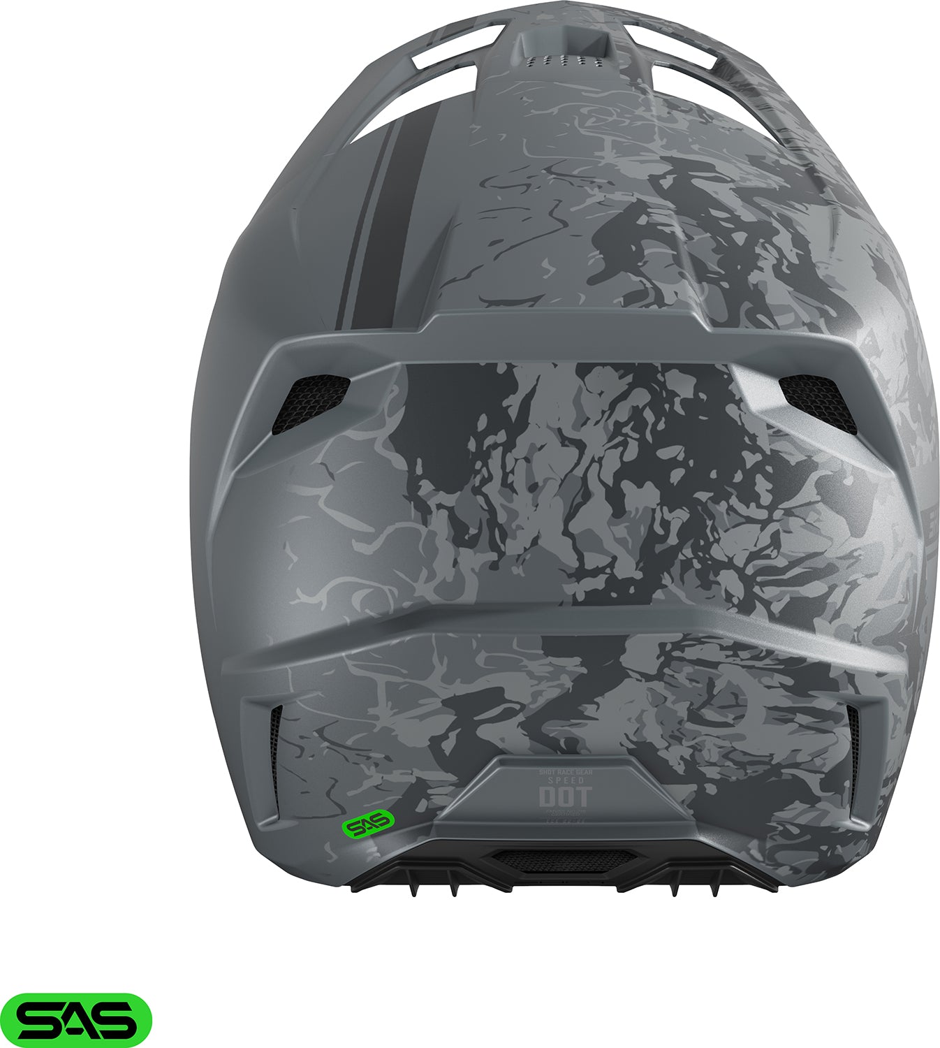 Capacete SPEED BATTLE Cinza Mate SHOT