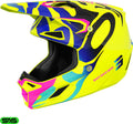 Capacete Criança SPEED GHOST Amarelo Neon Brilho SHOT
