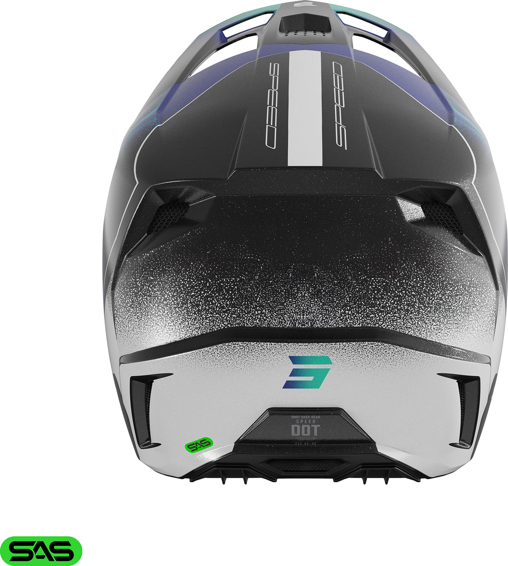 Capacete Criança SPEED OLYMP Azul Pérola SHOT
