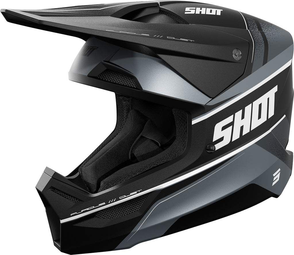 Capacete FURIOUS DUST Preto Mate SHOT
