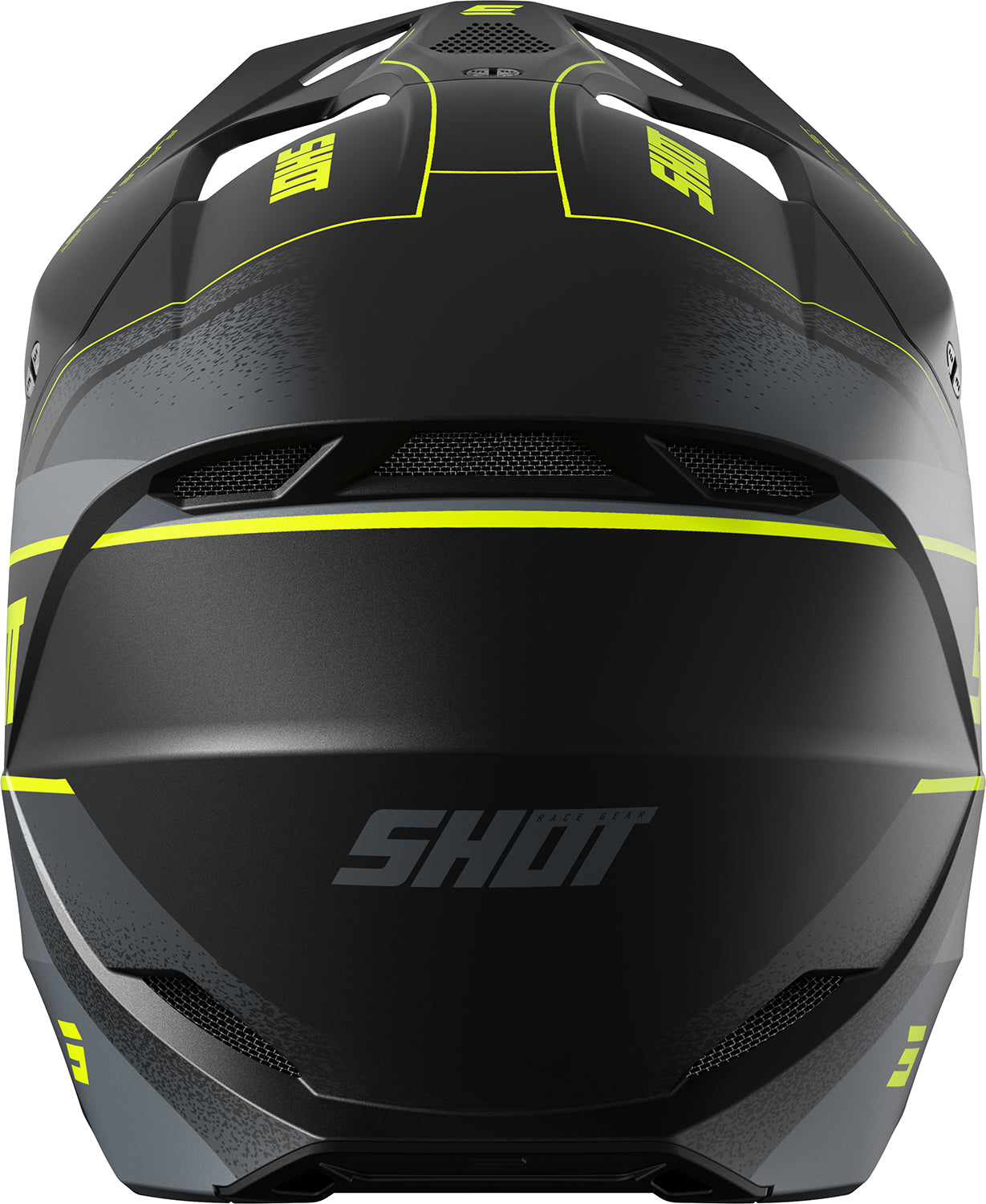 Capacete FURIOUS DUST Amarelo Neon Mate SHOT