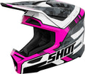 Capacete FURIOUS FLASH Rosa Brilho SHOT