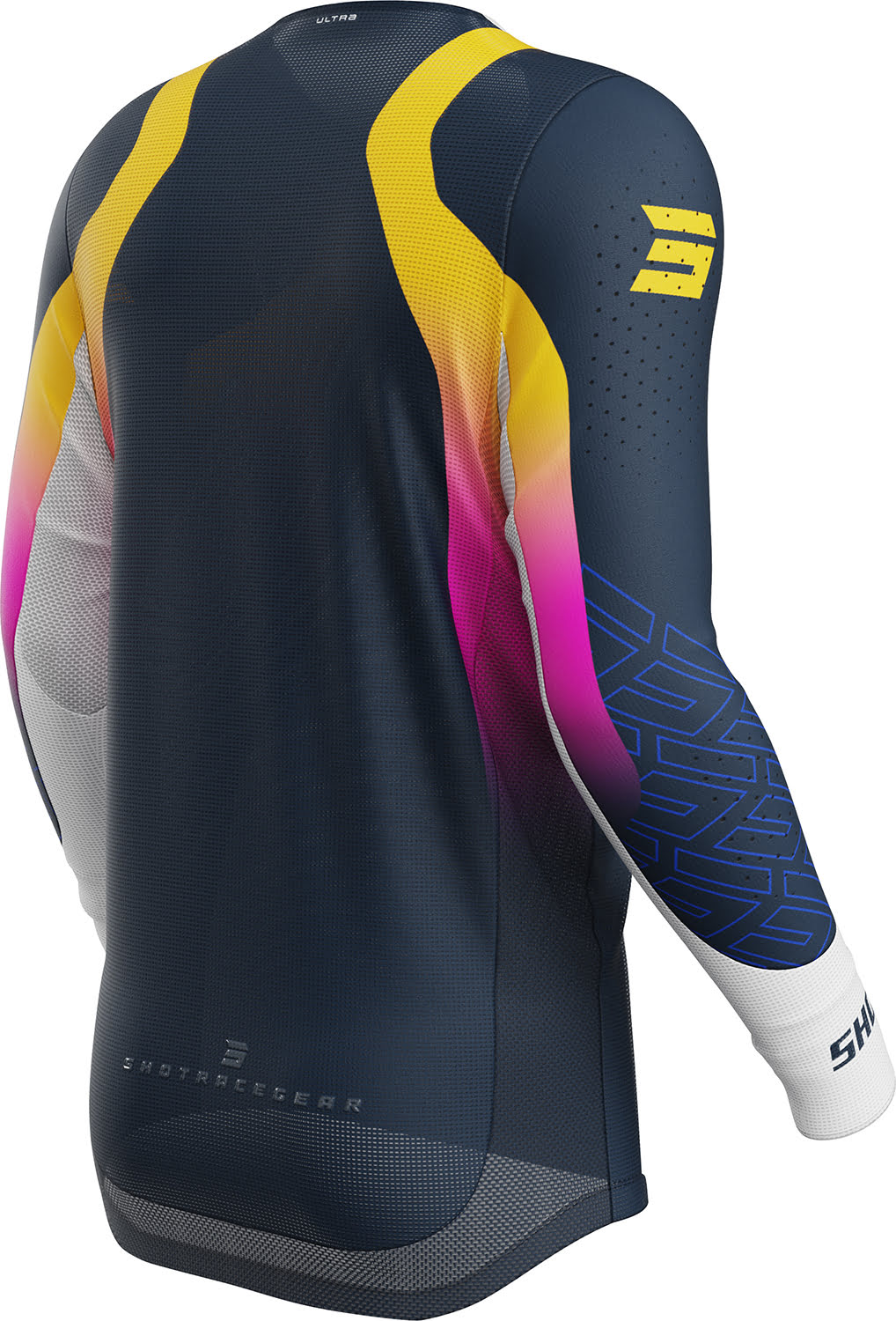 Camisola AEROLITE ULTRA Azul / Laranja / Rosa SHOT