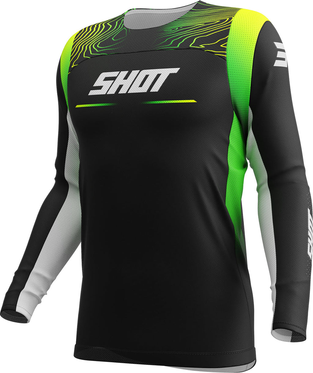 Camisola CONTACT APEX Amarela Neon SHOT