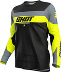 Camisola Criança DRAW LEAGUE Amarela Neon SHOT