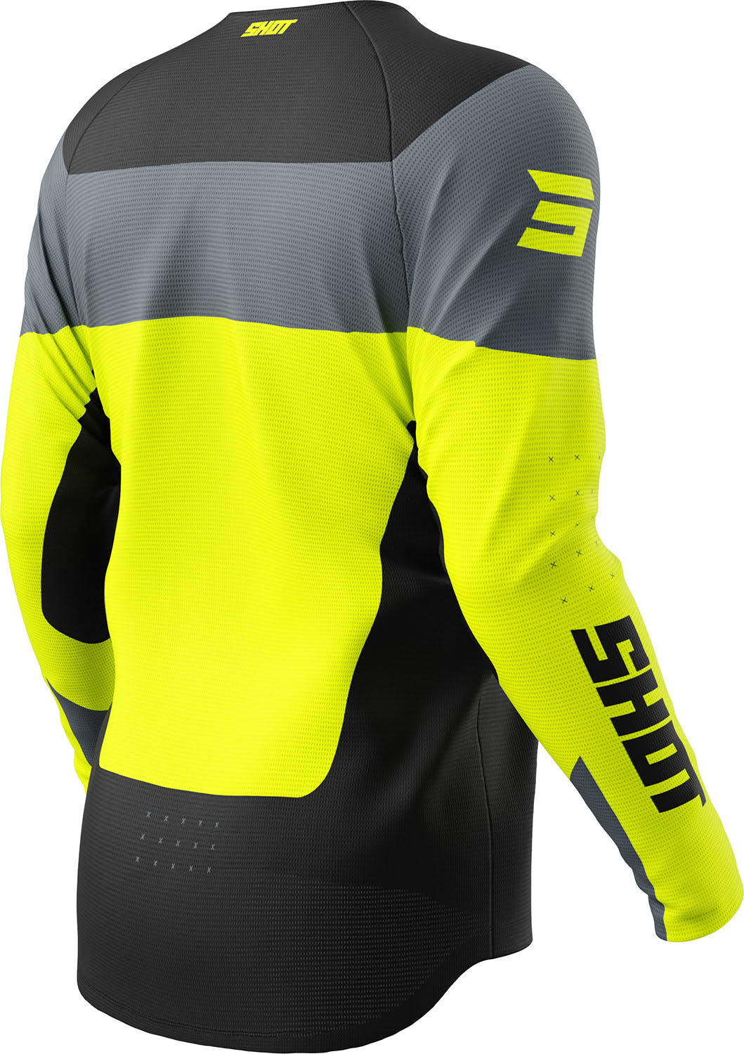 Camisola Criança DRAW LEAGUE Amarela Neon SHOT