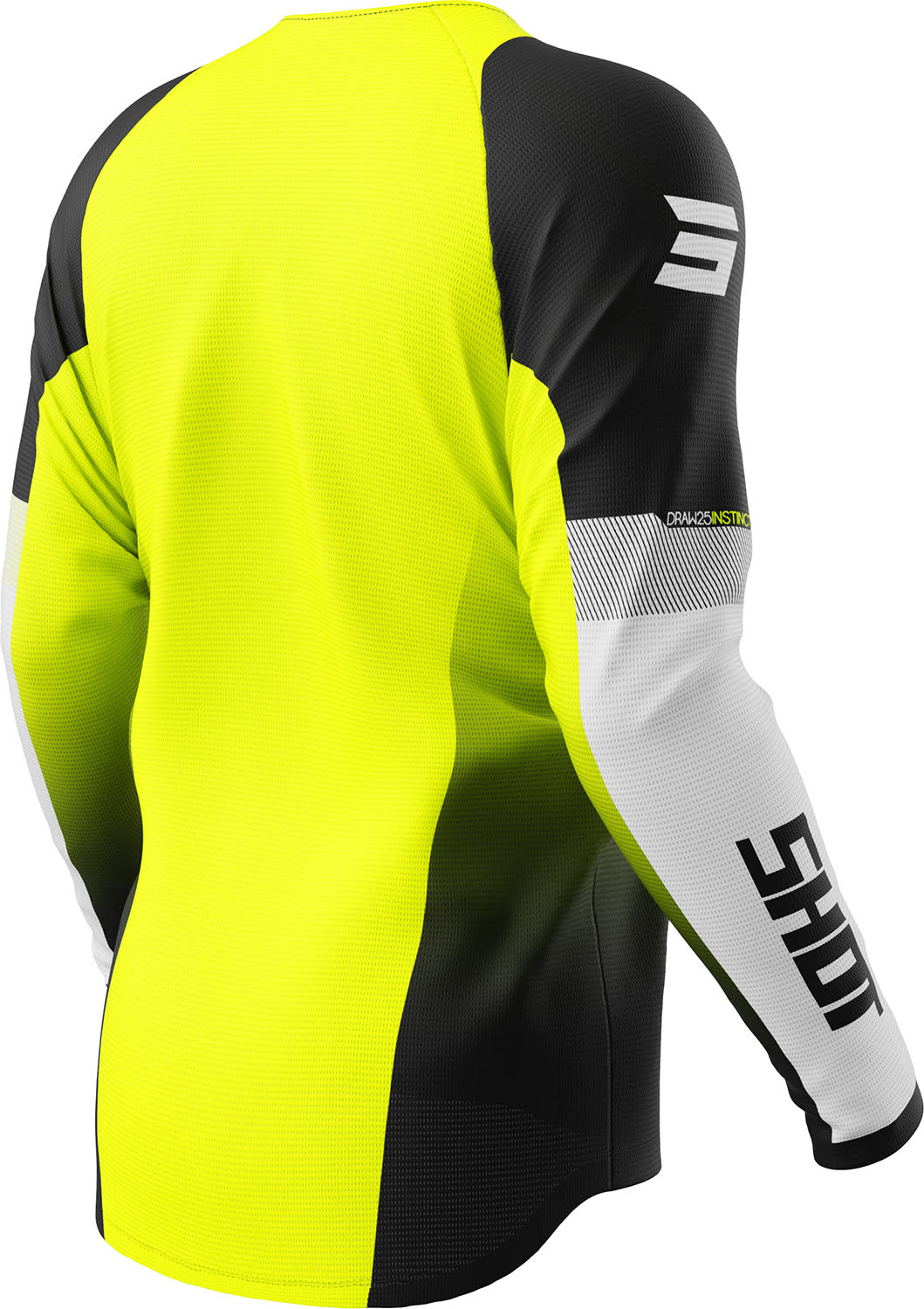Camisola DRAW INSTINCT Amarela Neon SHOT