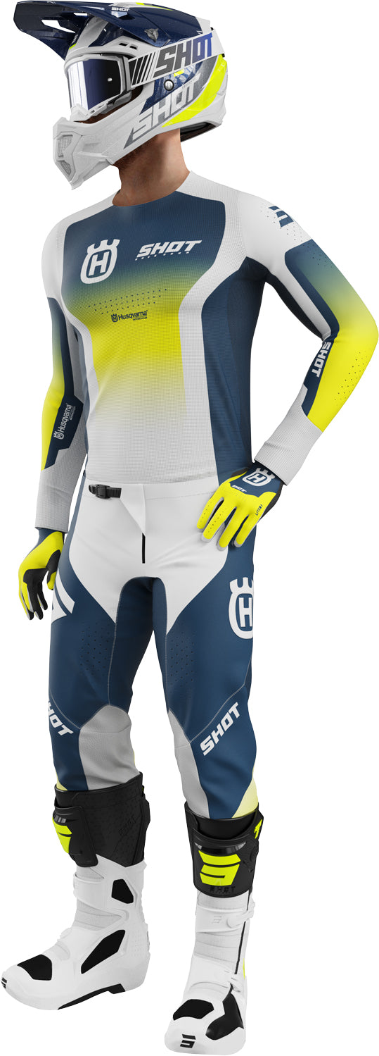 Camisola AEROLITE HUSQVARNA 2025 Azul SHOT