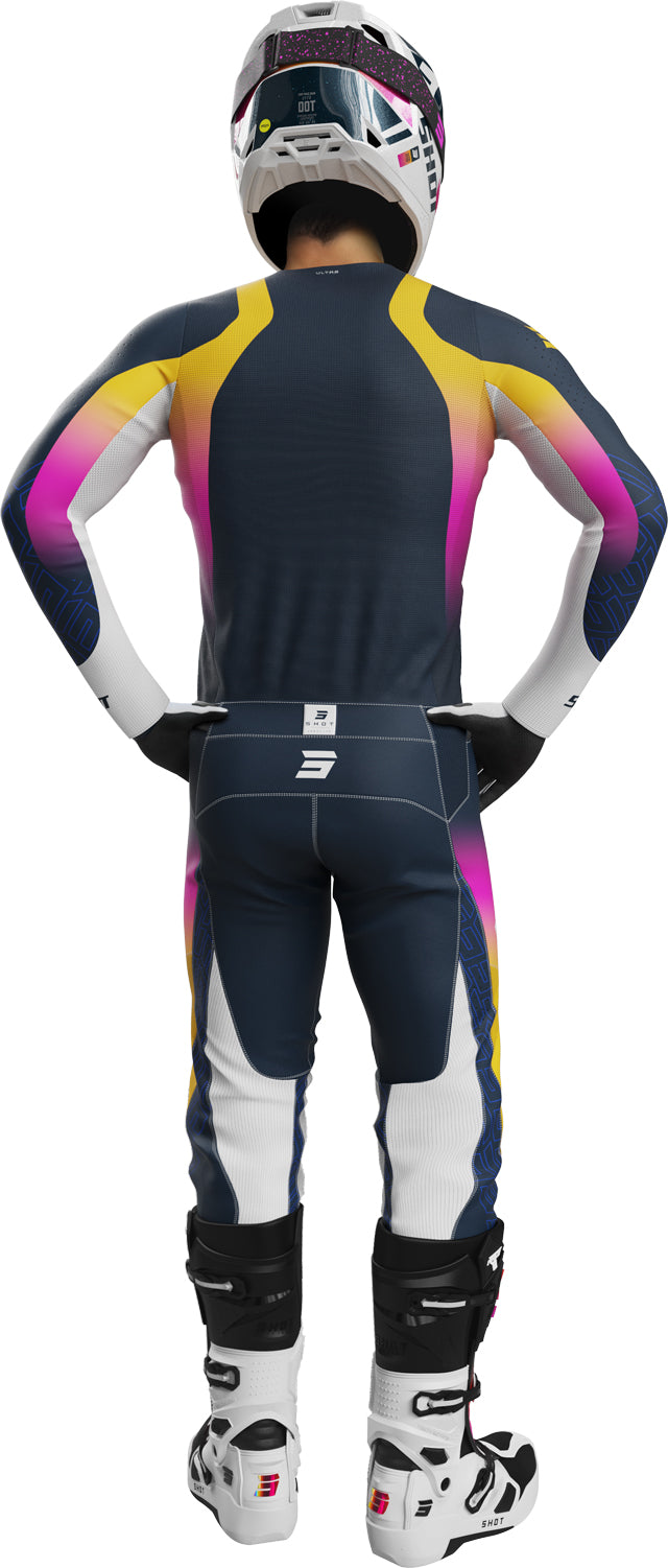 Camisola AEROLITE ULTRA Azul / Laranja / Rosa SHOT