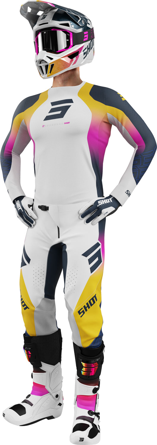 Camisola AEROLITE ULTRA Azul / Laranja / Rosa SHOT